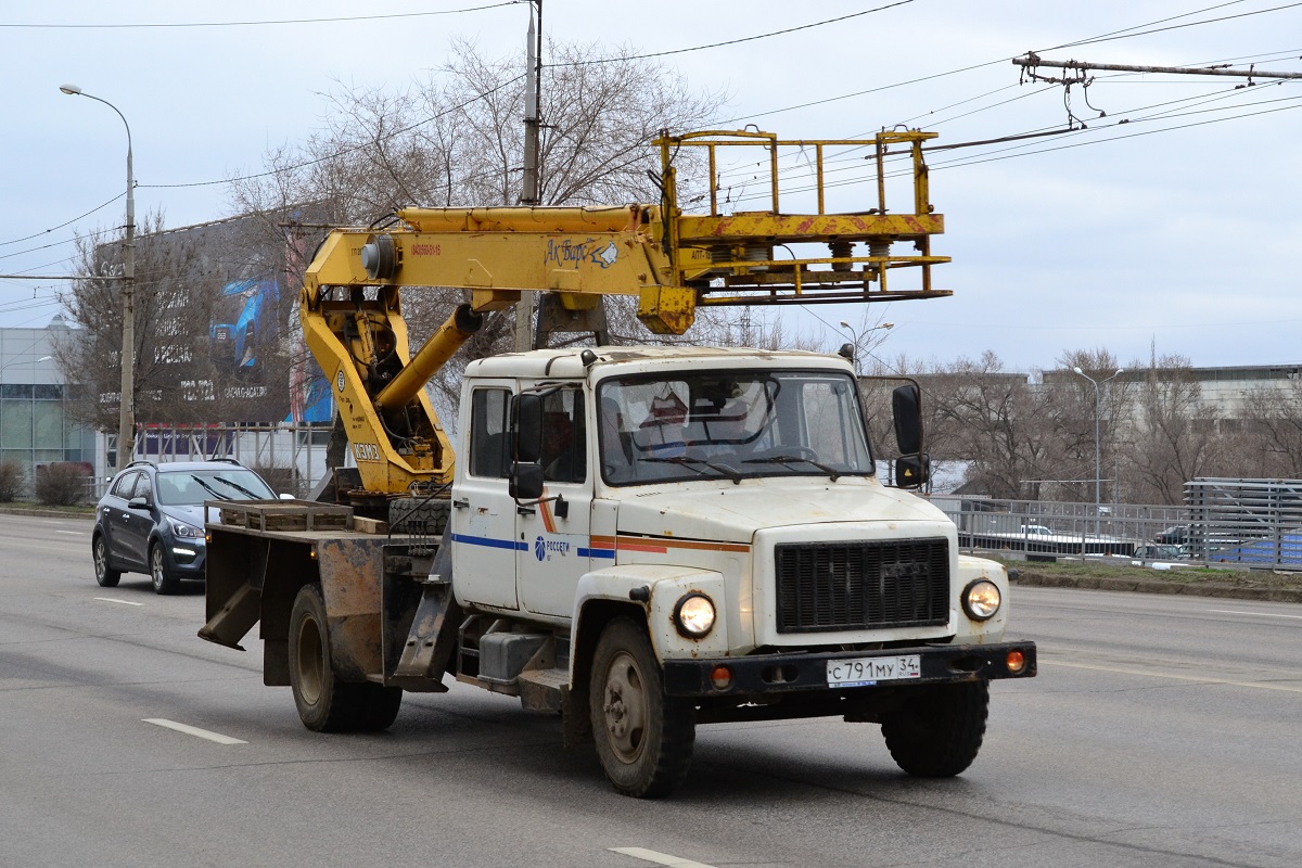 Волгоградская область, № С 791 МУ 34 — ГАЗ-3309