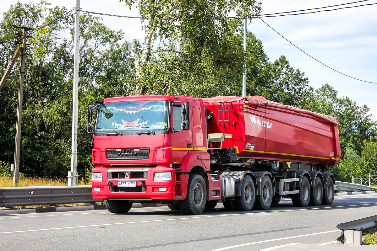 Санкт-Петербург, № А 877 ТР 198 — КамАЗ-65806-T5(68)