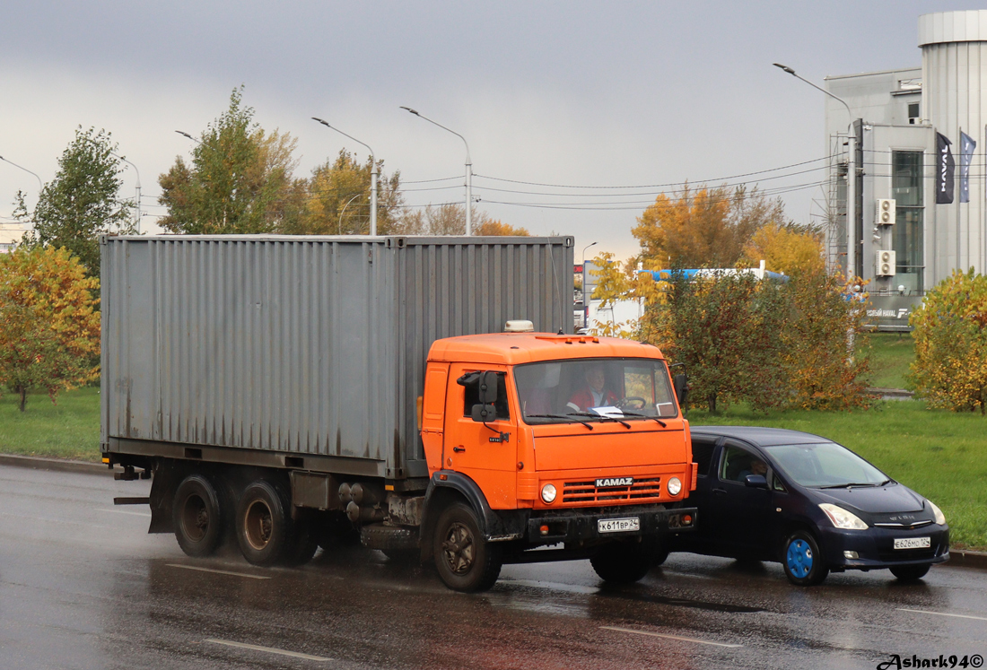 Красноярский край, № К 611 ВР 24 — КамАЗ-53212