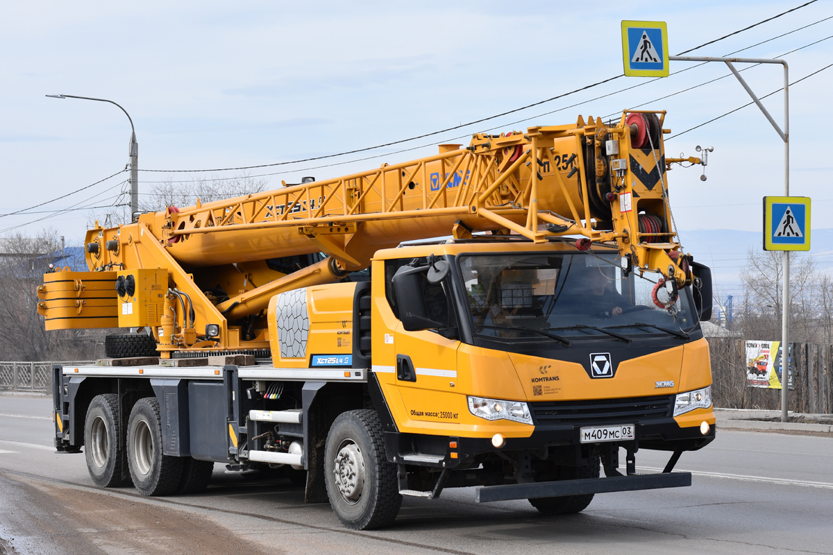 Бурятия, № М 409 МС 03 — XCMG (общая модель)