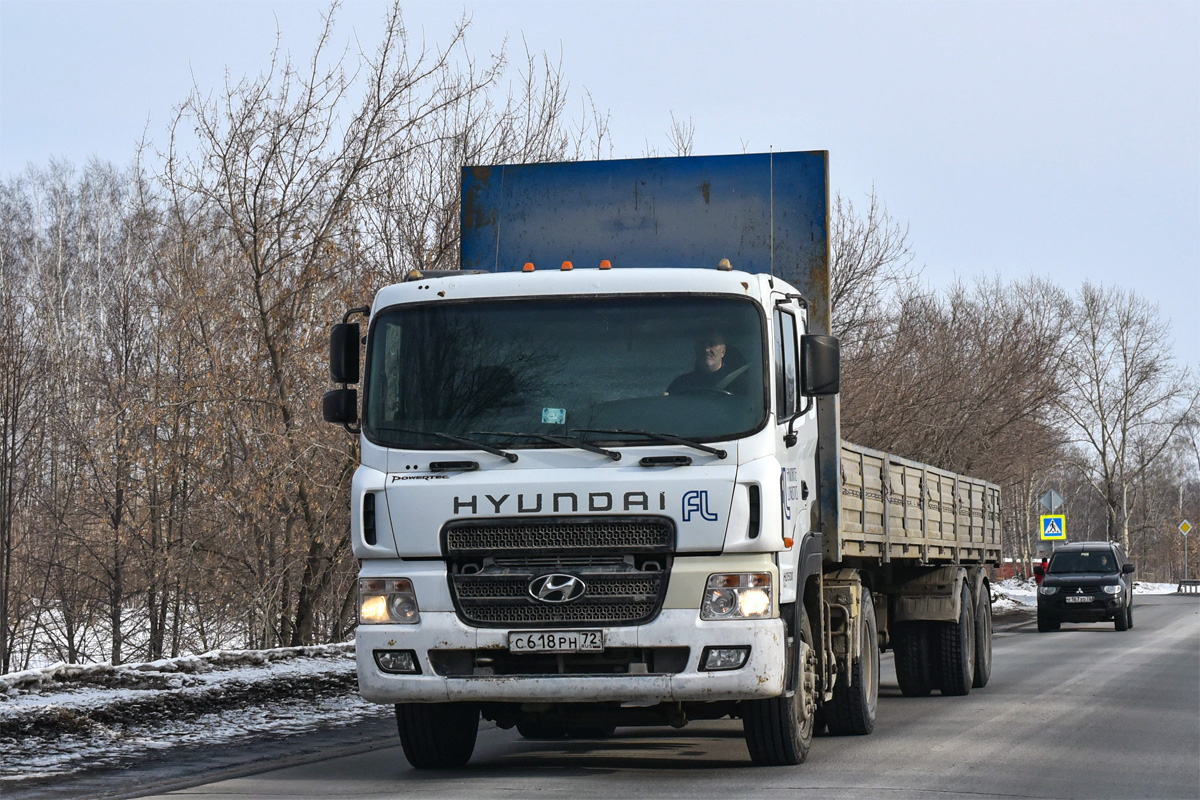 Тюменская область, № С 618 РН 72 — Hyundai Power Truck HD500