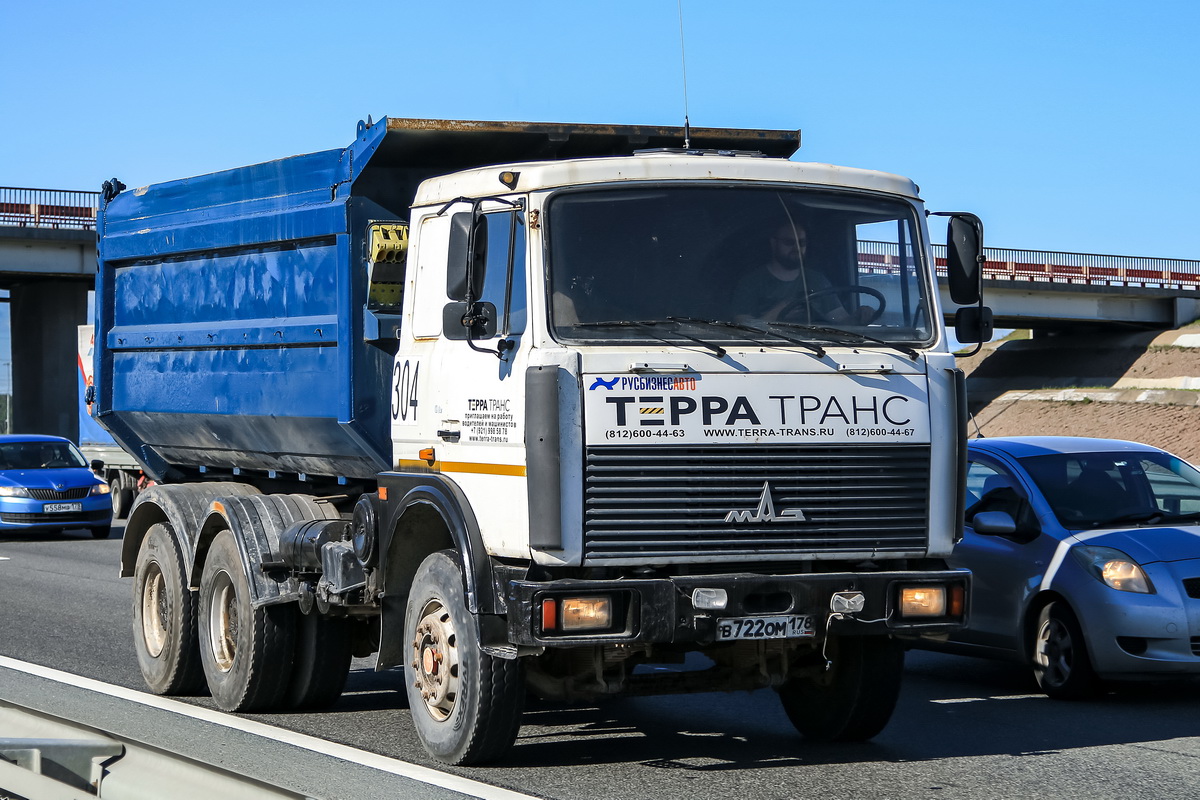 Санкт-Петербург, № В 722 ОМ 178 — МАЗ-5516A5