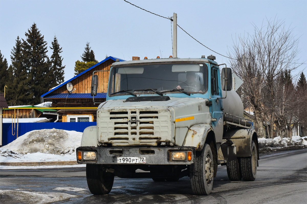 Тюменская область, № Т 990 РТ 72 — ЗИЛ-433110
