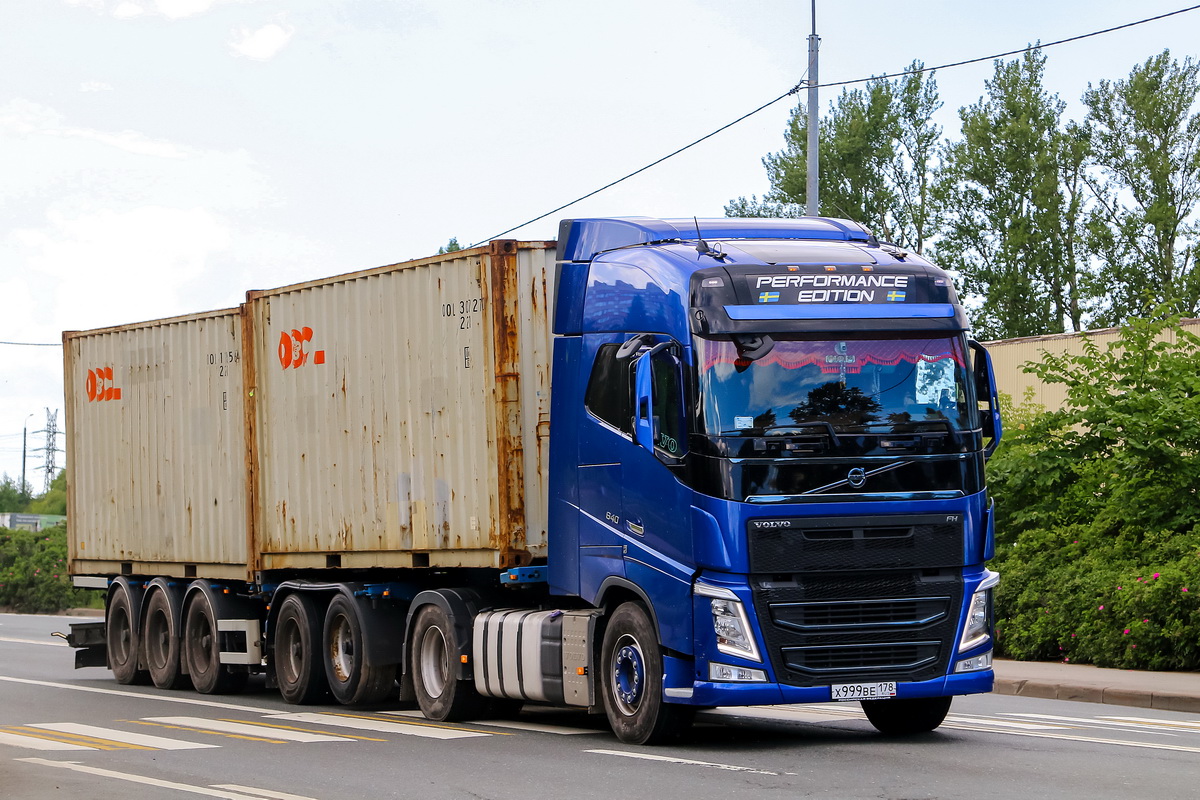 Санкт-Петербург, № Х 999 ВЕ 178 — Volvo ('2012) FH.460 [X9P]
