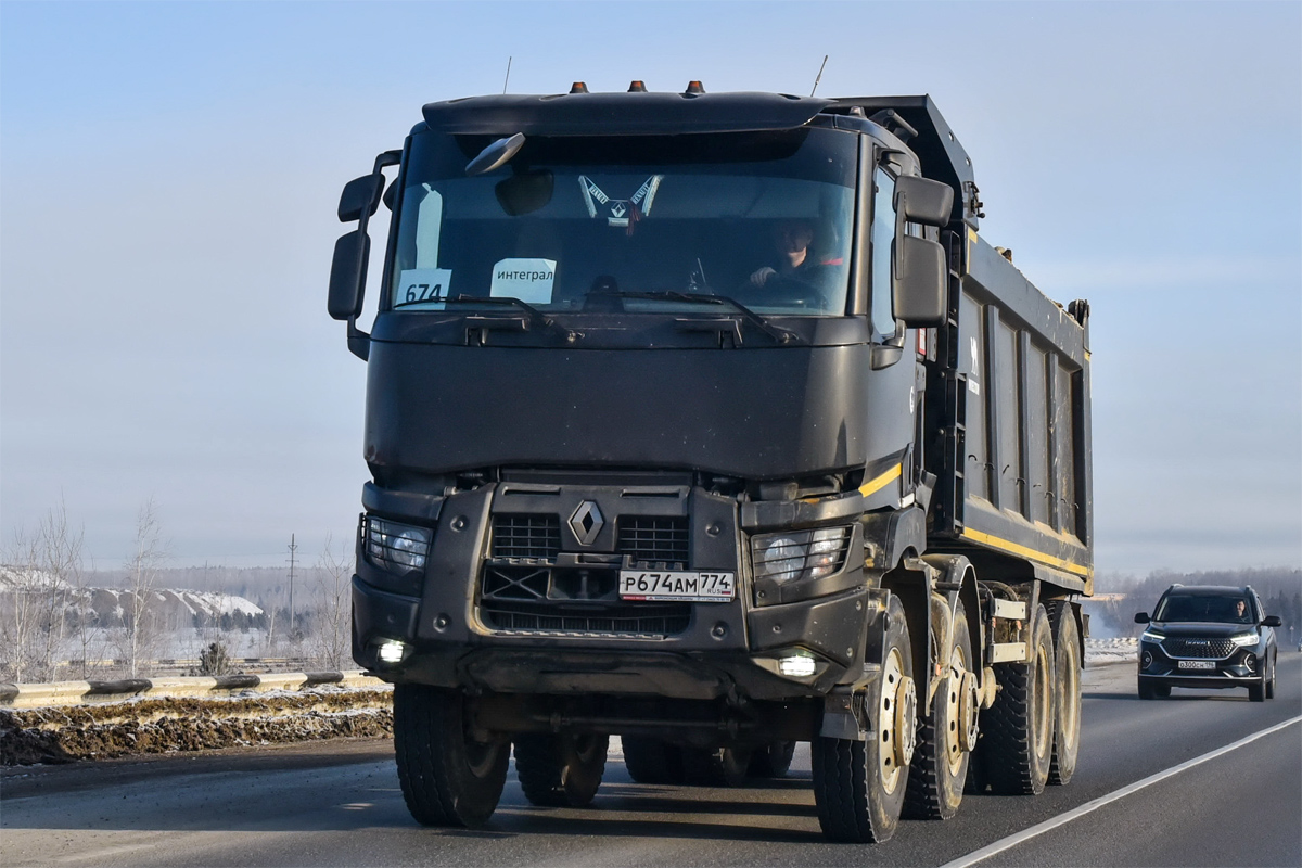 Челябинская область, № Р 674 АМ 774 — Renault K-Series