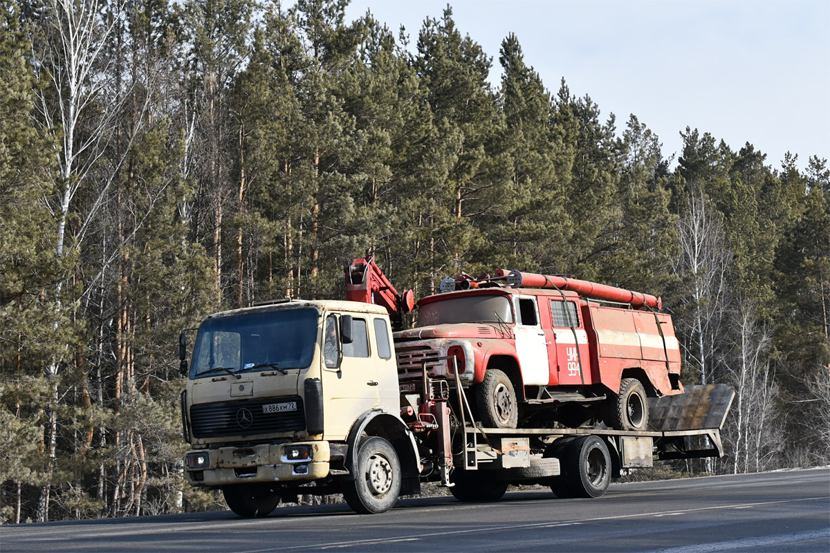 Тюменская область, № Х 886 КМ 72 — Mercedes-Benz NG 1617