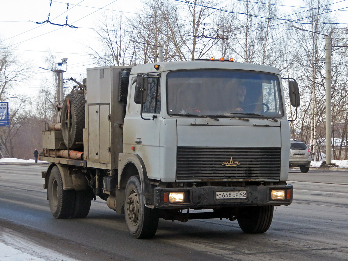 Кировская область, № С 658 СР 43 — МАЗ-533603