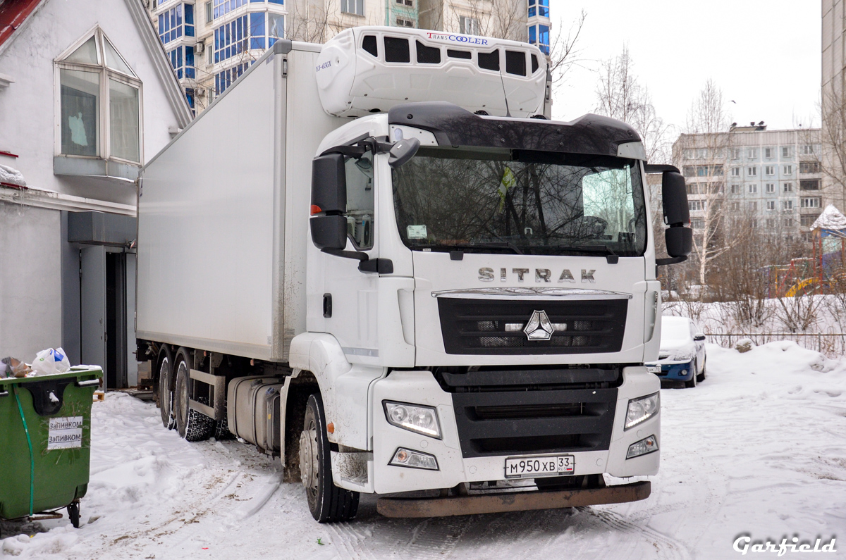 Новосибирская область, № М 950 ХВ 33 — Sitrak C7H ZZ1316
