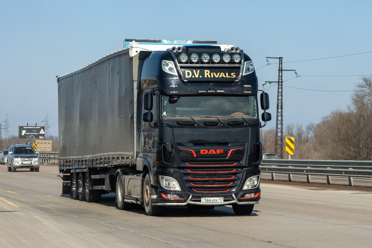 Шымкент, № 566 ARK 17 — DAF XF Euro6 FT
