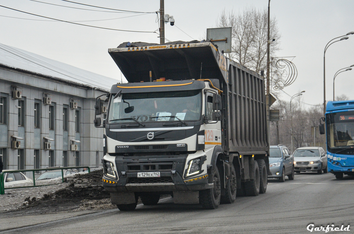 Кемеровская область, № Х 129 ЕХ 142 — Volvo ('2010) FMX.460 [X9P]