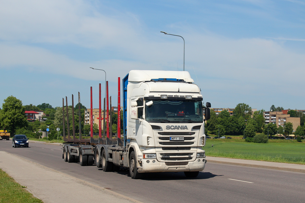 Литва, № MPY 989 — Scania ('2009) R560