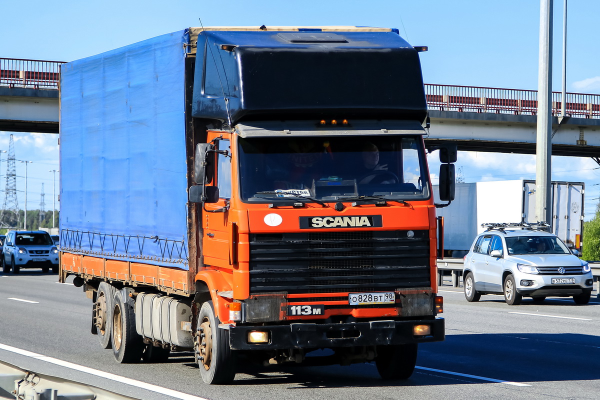Санкт-Петербург, № О 828 ВТ 98 — Scania (II) R113M