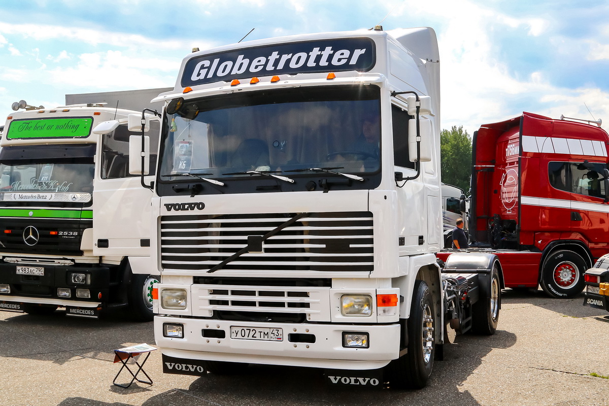 Кировская область, № У 072 ТМ 43 — Volvo ('1987) F12; Московская область — Фестиваль TruckDay 2024