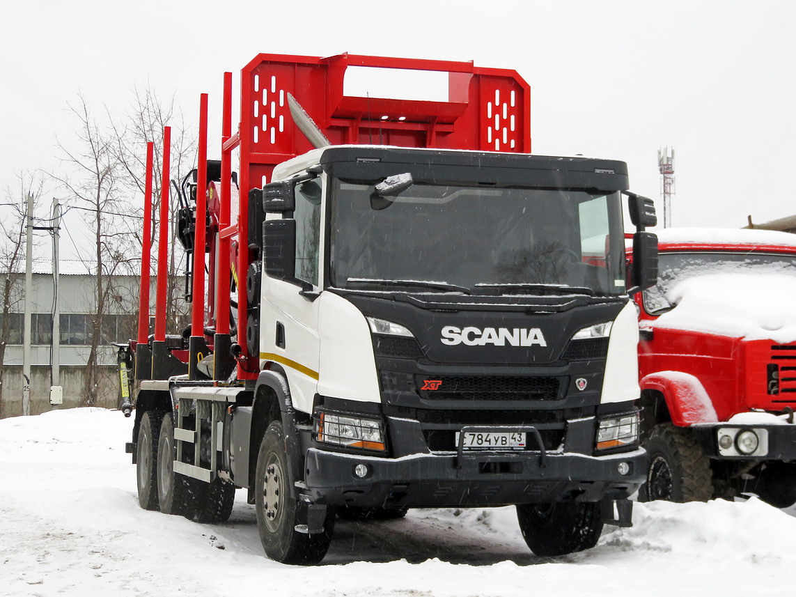 Кировская область, № С 784 УВ 43 — Scania ('2016) P-Series (общ. м)