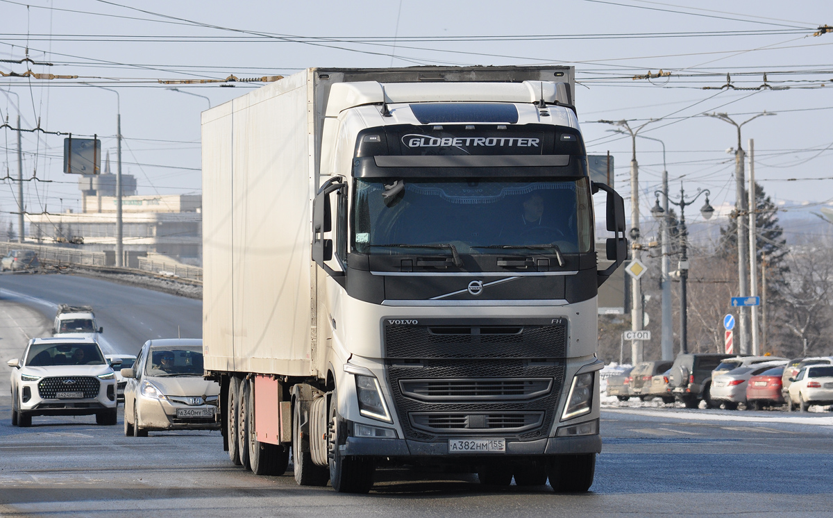 Омская область, № А 382 НМ 155 — Volvo ('2012) FH.460 [X9P]