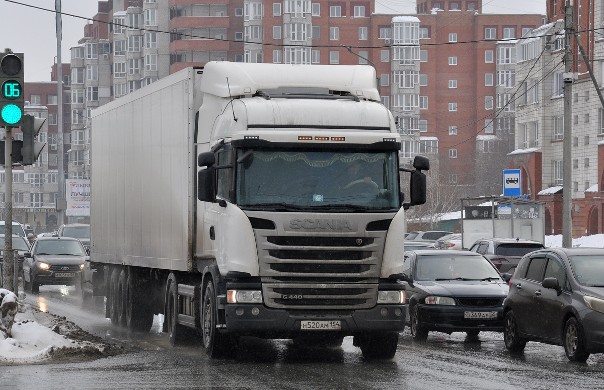 Новосибирская область, № Н 520 АМ 154 — Scania ('2013) G440