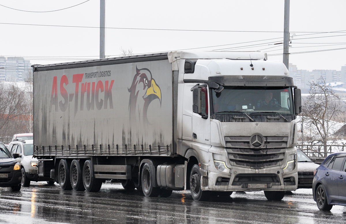 Татарстан, № К 505 АС 716 — Mercedes-Benz Actros ('2011) 1845