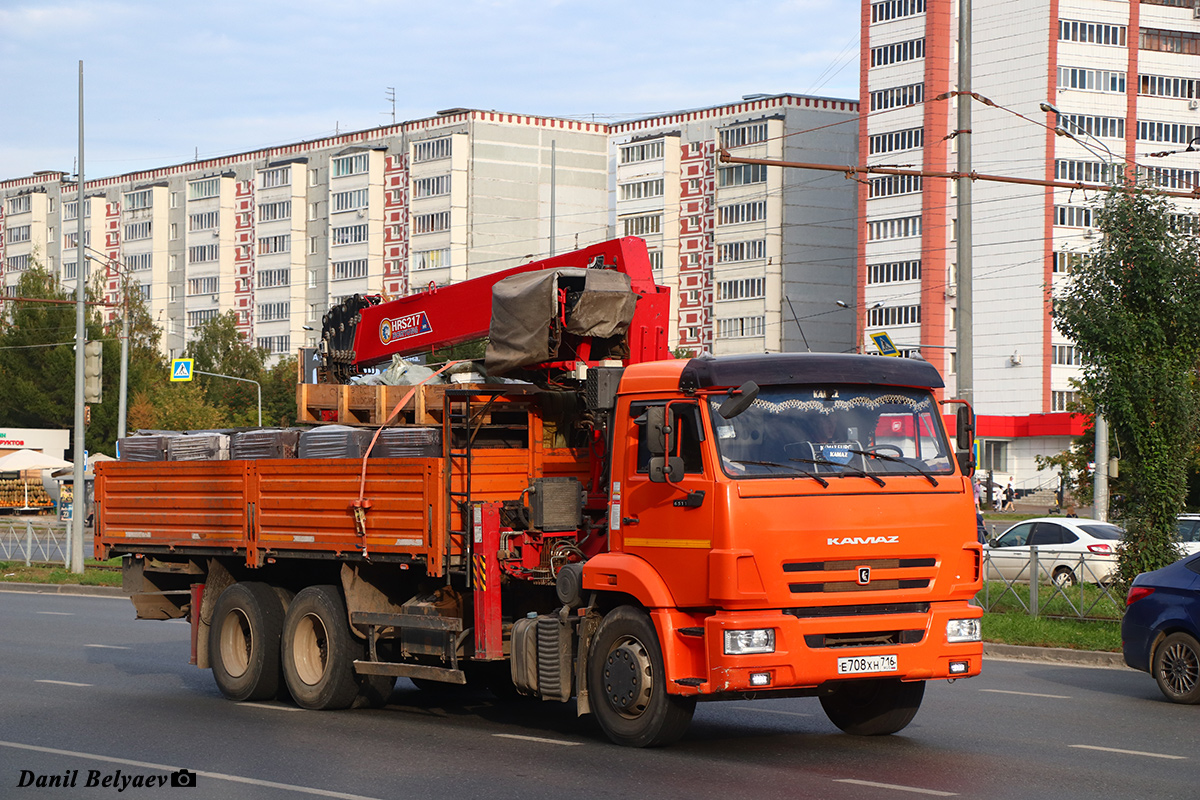 Татарстан, № Е 708 ХН 716 — КамАЗ-65115-50