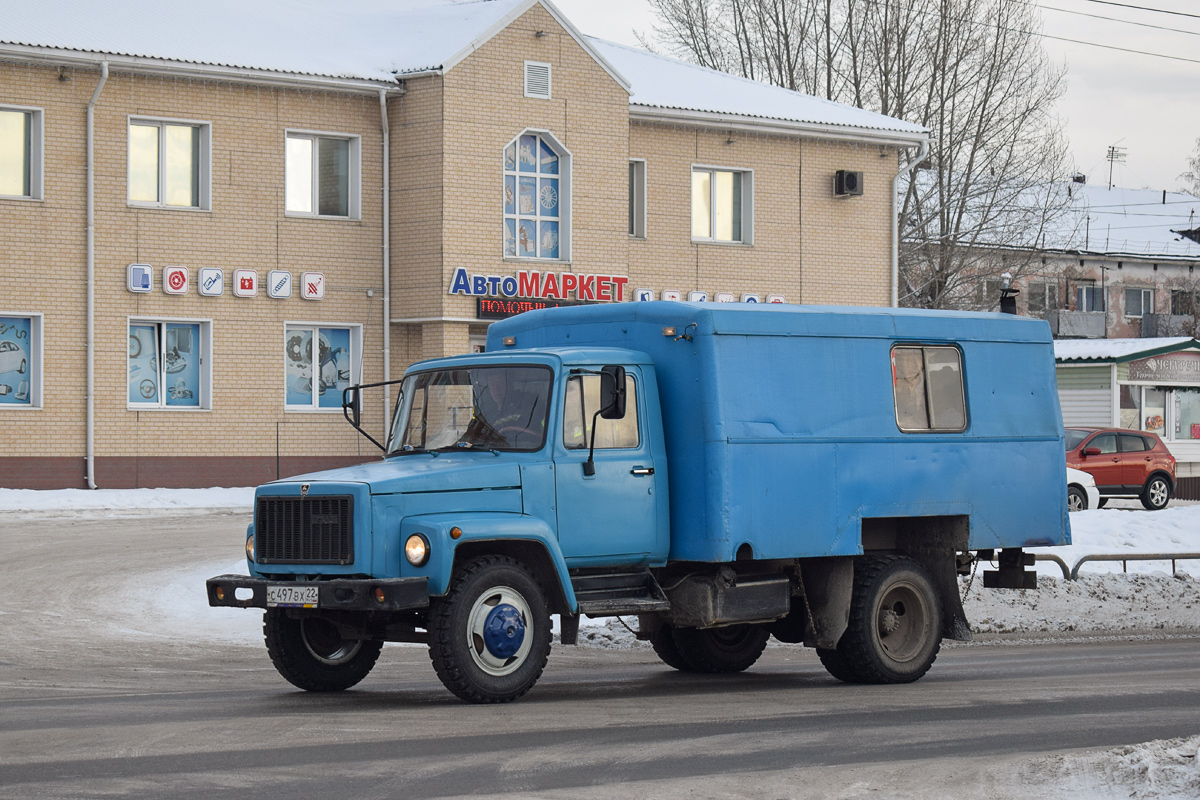 Алтайский край, № С 497 ВХ 22 — ГАЗ-33073
