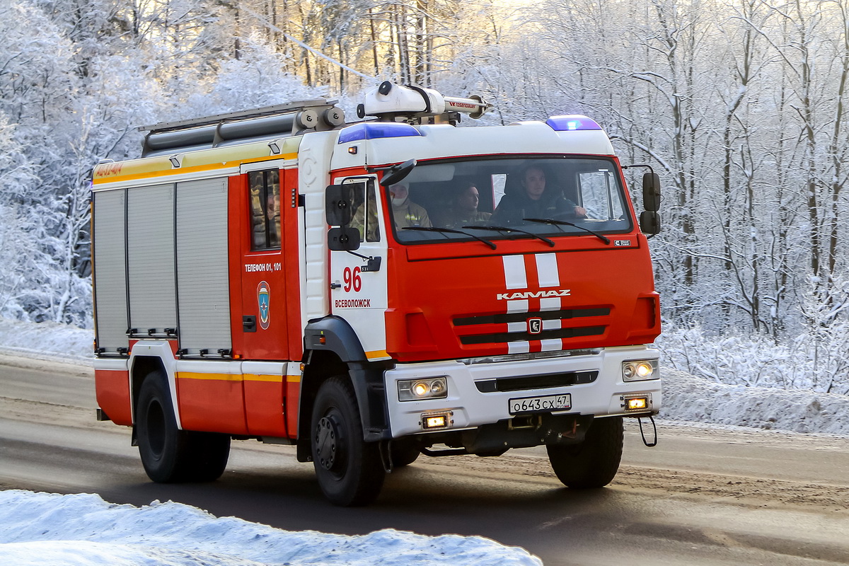Ленинградская область, № О 643 СХ 47 — КамАЗ-5387-RF(08) [53870F-R]