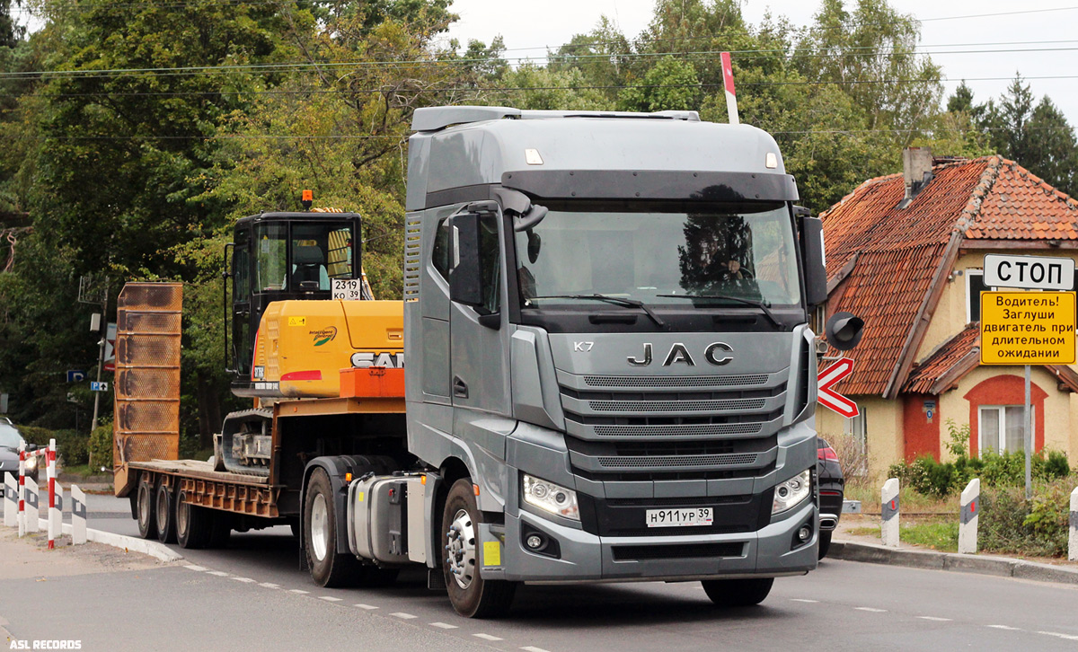 Калининградская область, № Н 911 УР 39 — JAC K7