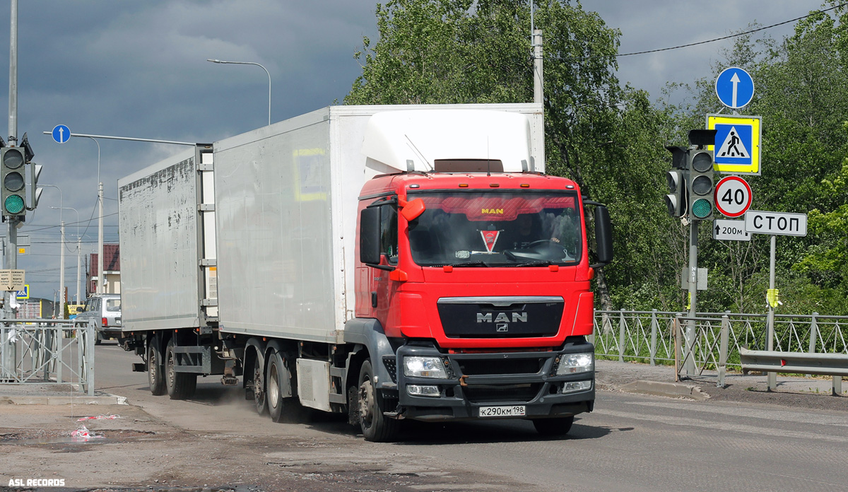 Санкт-Петербург, № К 290 КМ 198 — MAN TGS 26.350