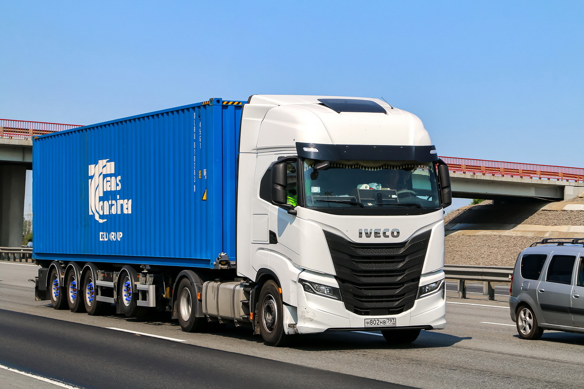 Москва, № Н 802 НВ 797 — IVECO S-Way ('2019)