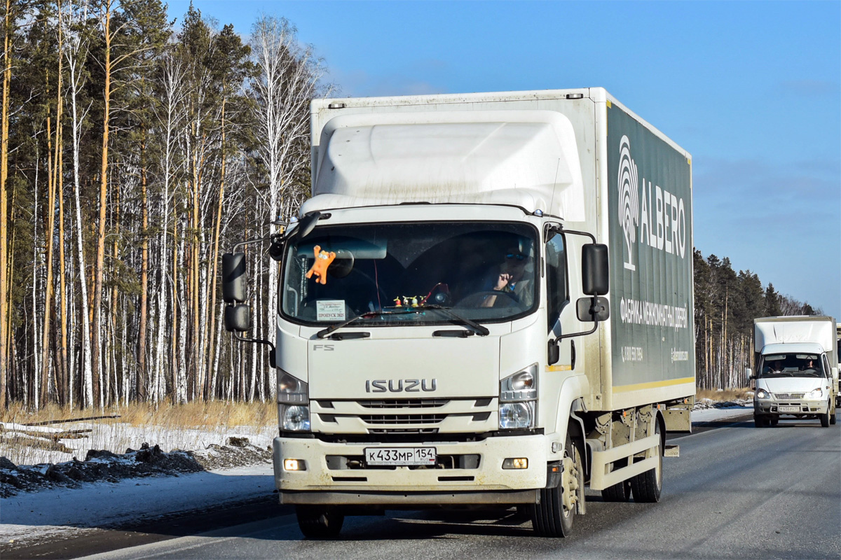 Новосибирская область, № К 433 МР 154 — Isuzu Rus (общая модель)