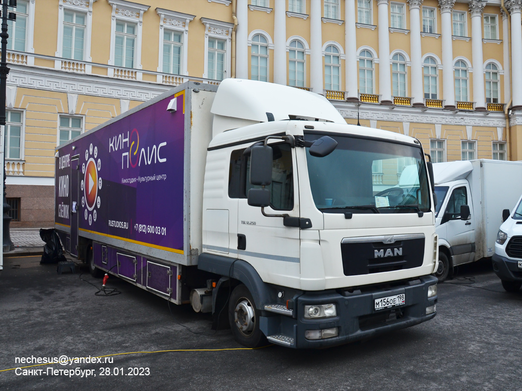 Санкт-Петербург, № М 156 ОЕ 198 — MAN TGL 12.250