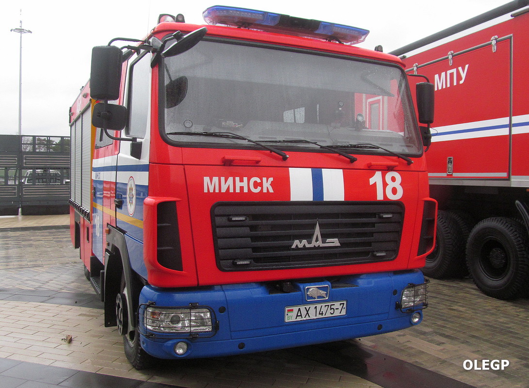 Минск, № АХ 1475-7 — МАЗ-437121; Минск — Выставка "Моя Беларусь 2025"