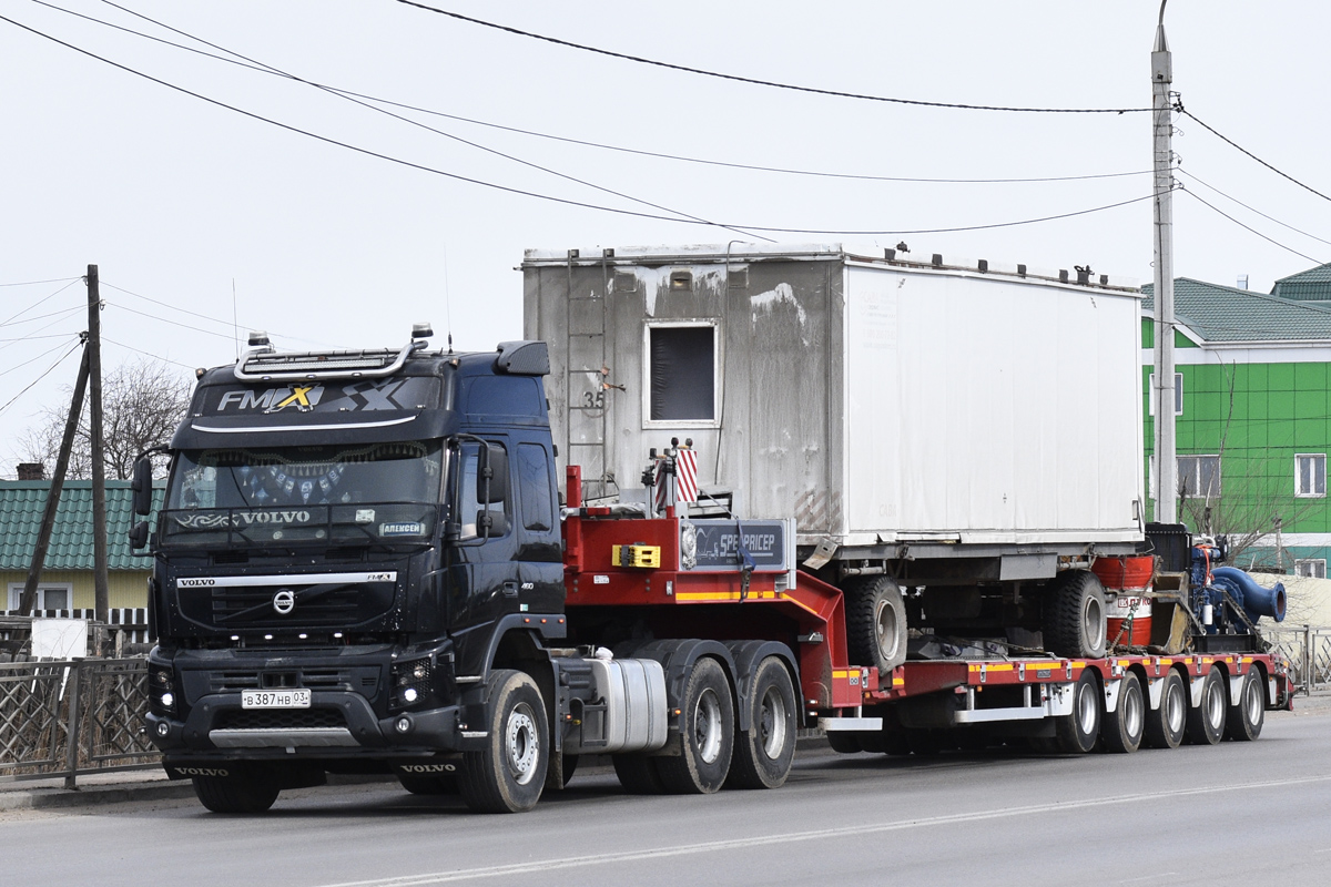 Бурятия, № В 387 НВ 03 — Volvo ('2010) FM.460 [X9P]