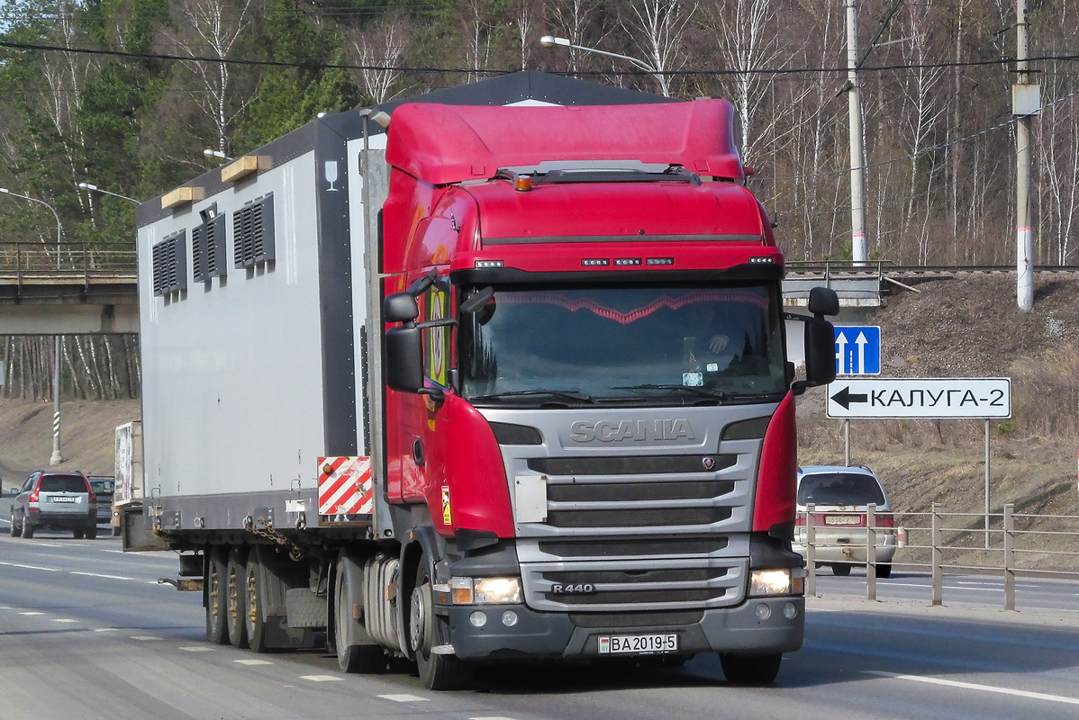 Минская область, № ВА 2019-5 — Scania ('2009) R440