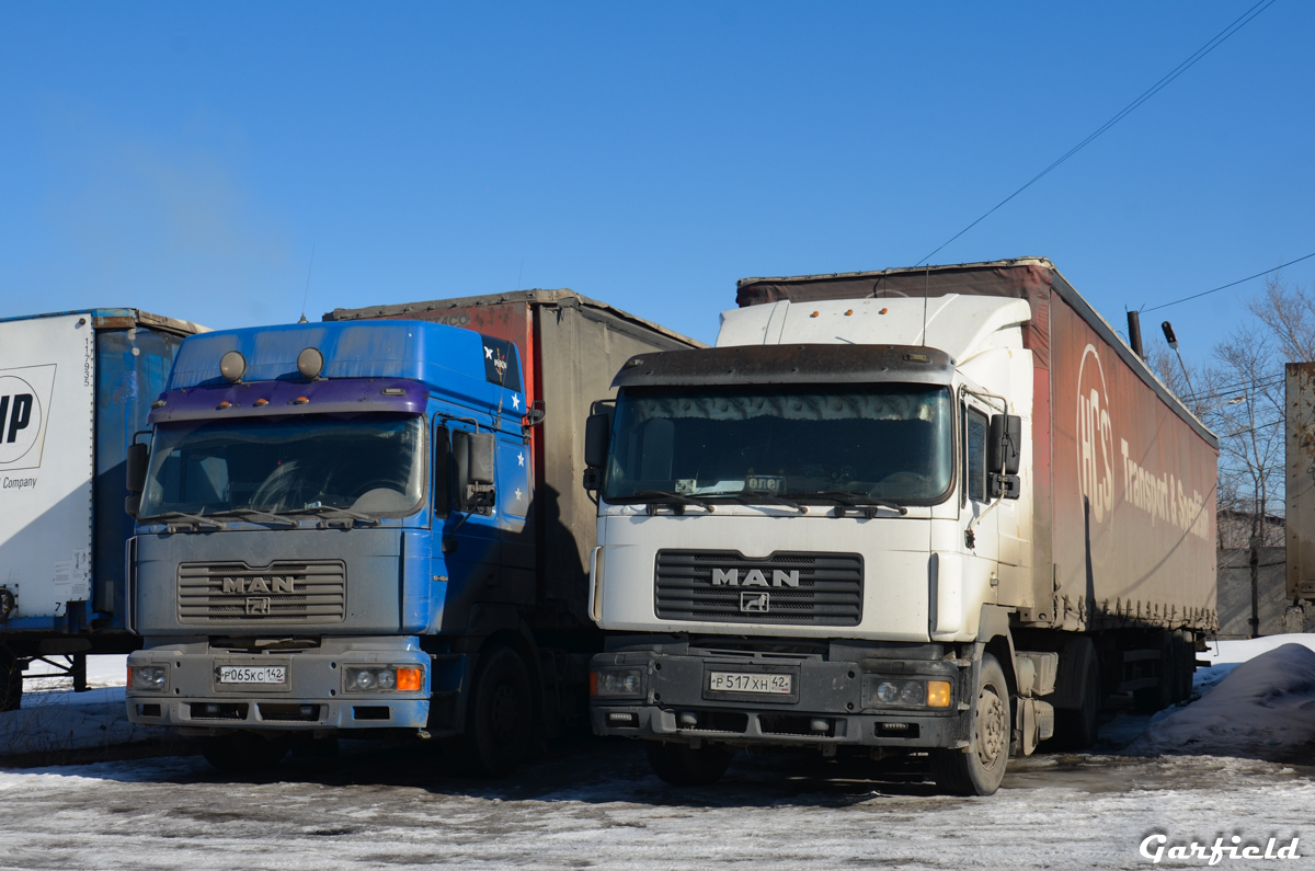 Кемеровская область, № Р 517 ХН 42 — MAN F2000 26.403