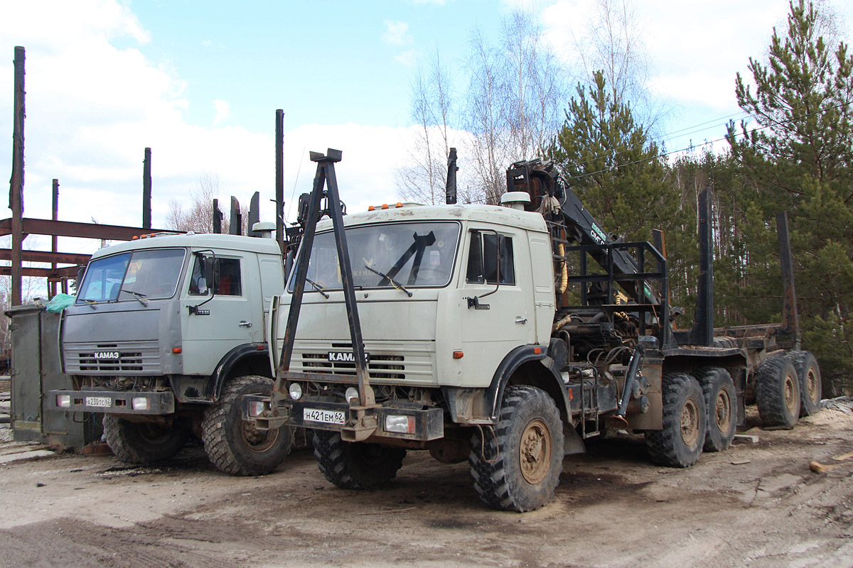 Рязанская область, № Н 421 ЕМ 62 — КамАЗ-44108-10 [44108K]