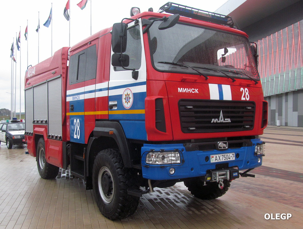 Минск, № АХ 7504-7 — МАЗ-5309C5; Минск — Выставка "Моя Беларусь 2025"