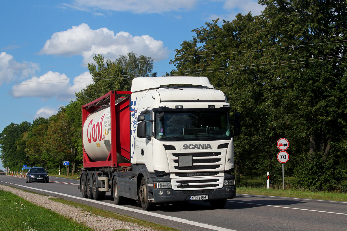 Польша, № WGM 3104F — Scania ('2013) R450