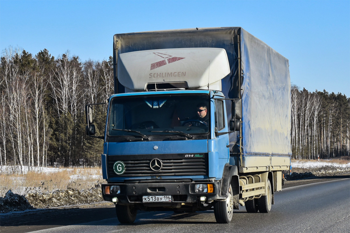 Свердловская область, № К 513 ВУ 196 — Mercedes-Benz LK 814