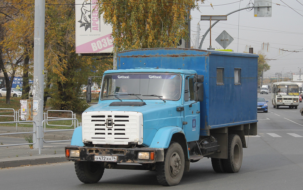 Челябинская область, № У 472 ХН 74 — ЗИЛ-433362