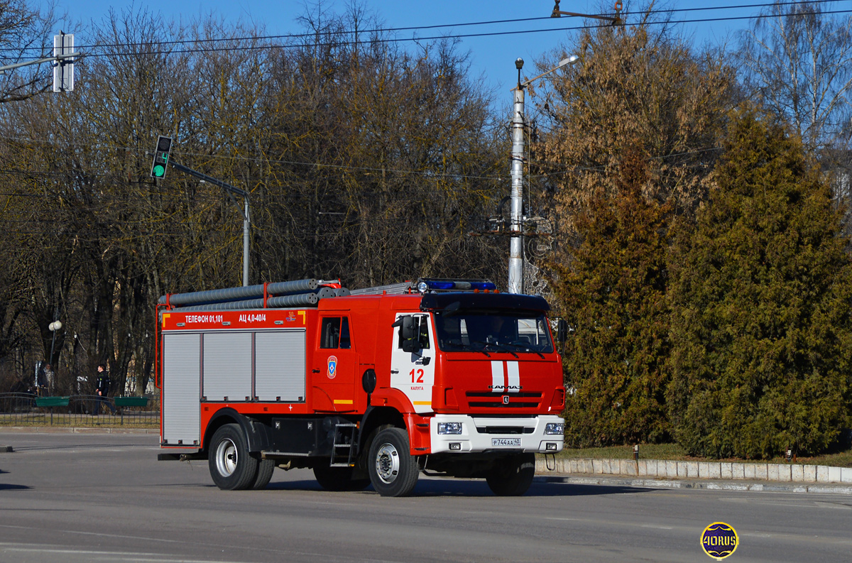 Калужская область, № Р 744 АА 40 — КамАЗ-43265-D5(66)