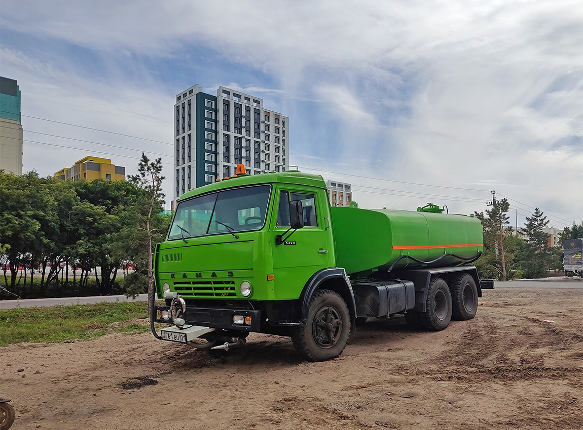 Астана, № 761 BU 01 — КамАЗ-5320