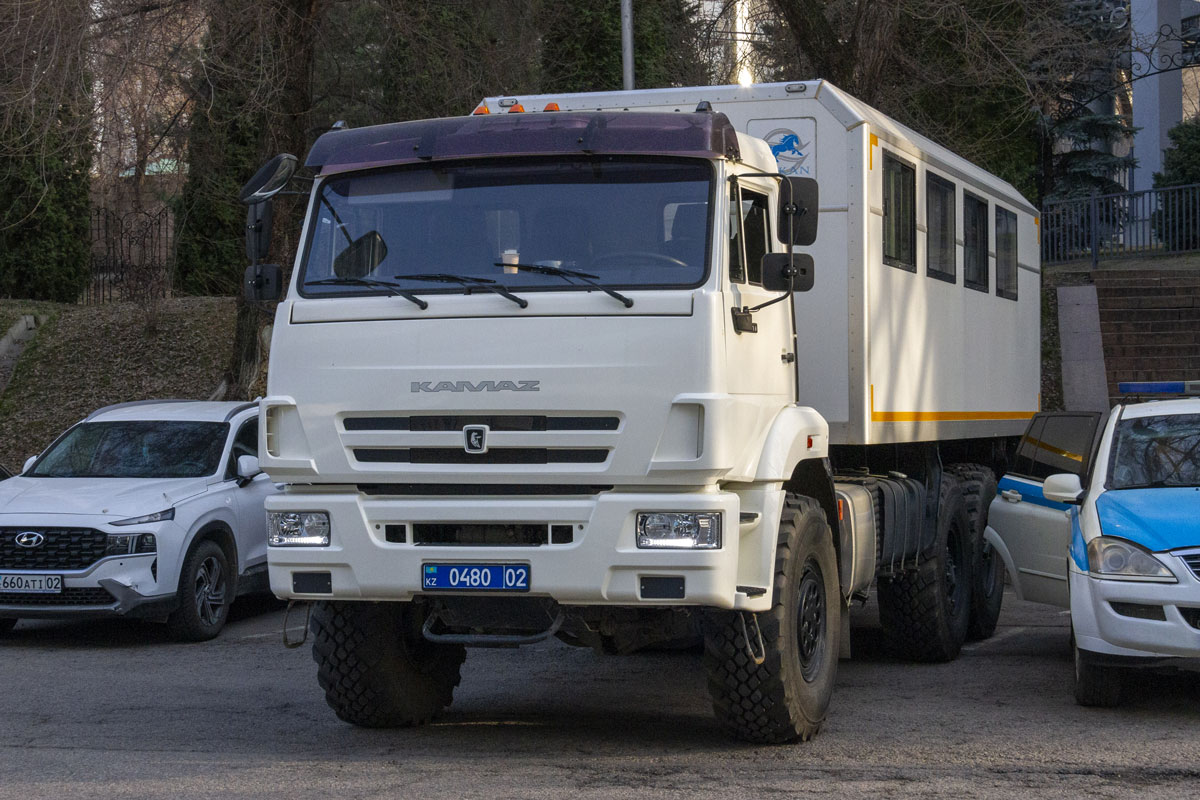 Алматы, № 0480 02 — КамАЗ-43118 [XWC]