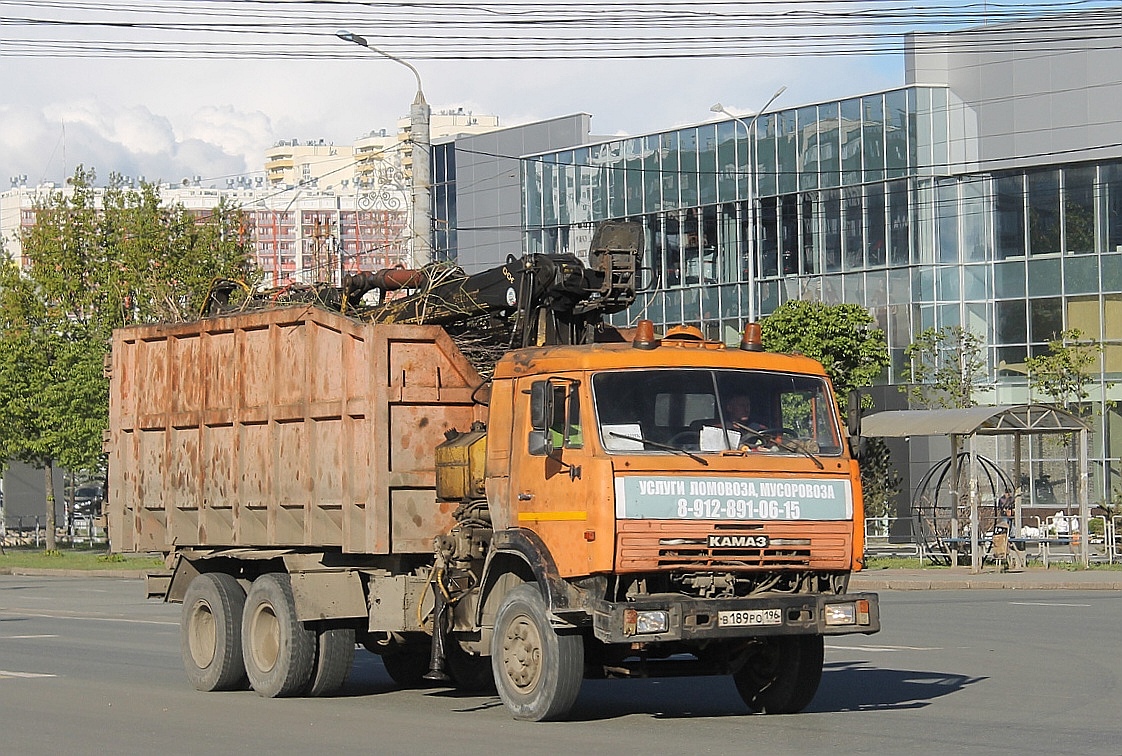 Челябинская область, № В 189 РО 196 — КамАЗ-53229-15 [53229R]
