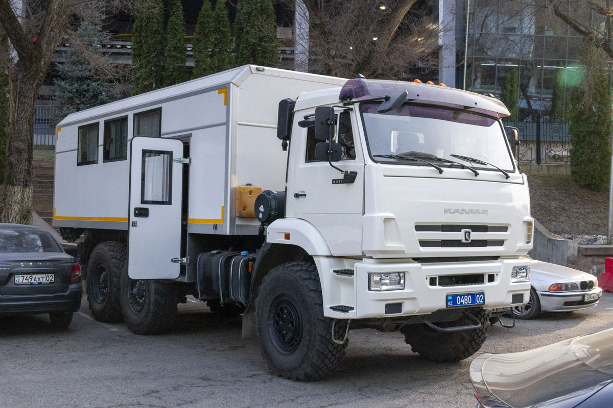 Алматы, № 0480 02 — КамАЗ-43118 [XWC]