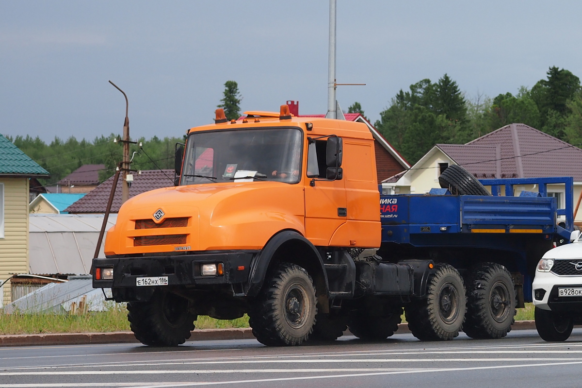 Ханты-Мансийский автоном.округ, № Е 162 НХ 186 — Урал-44202-58