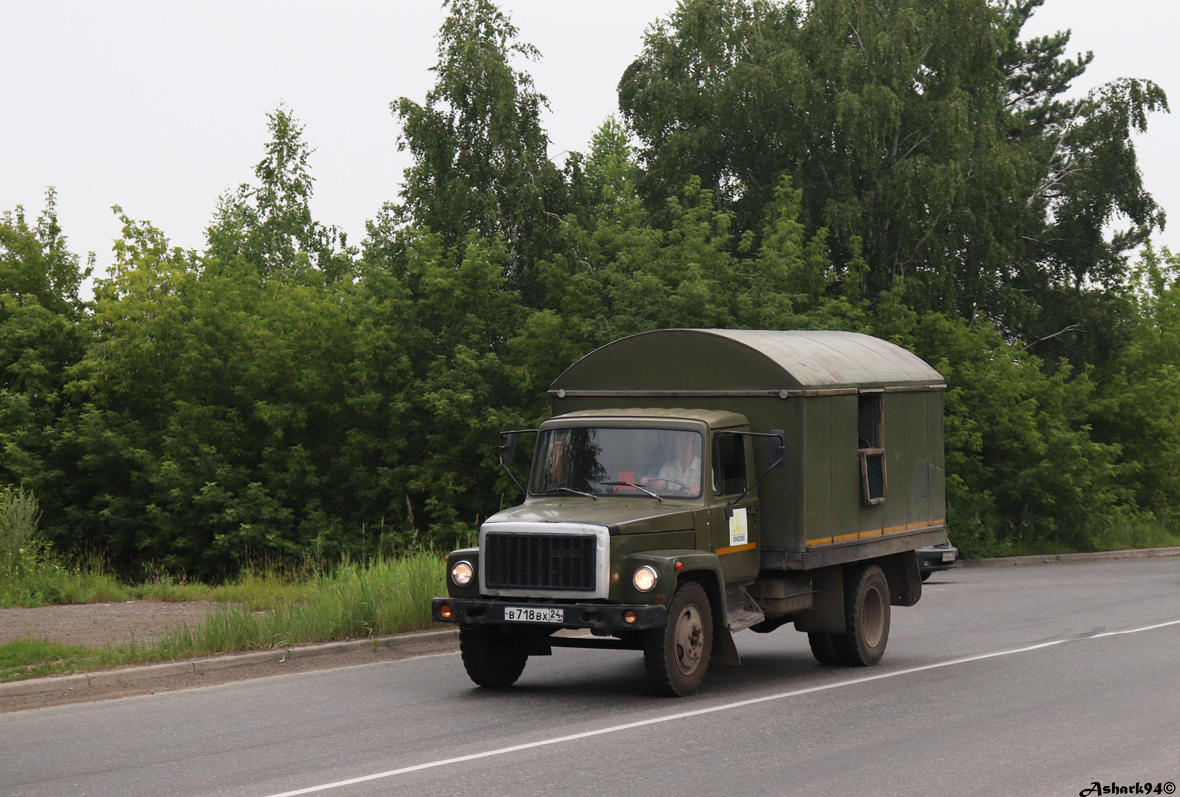Красноярский край, № В 718 ВХ 24 — ГАЗ-3307