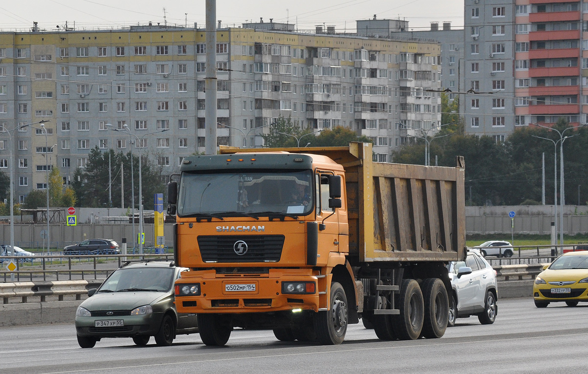 Новосибирская область, № О 502 МР 154 — Shaanxi Shacman F2000 SX325x