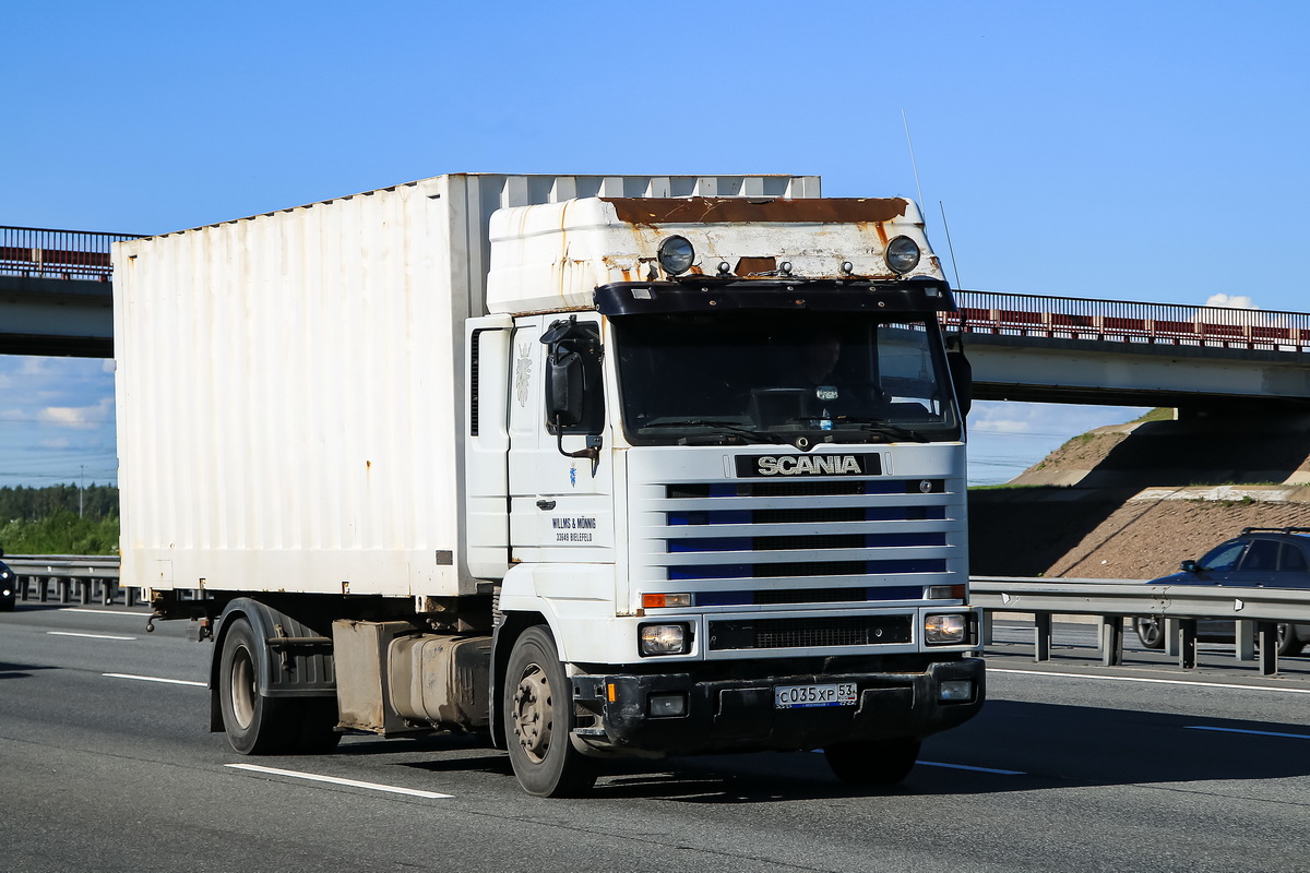 Новгородская область, № С 035 ХР 53 — Scania (III) R113M