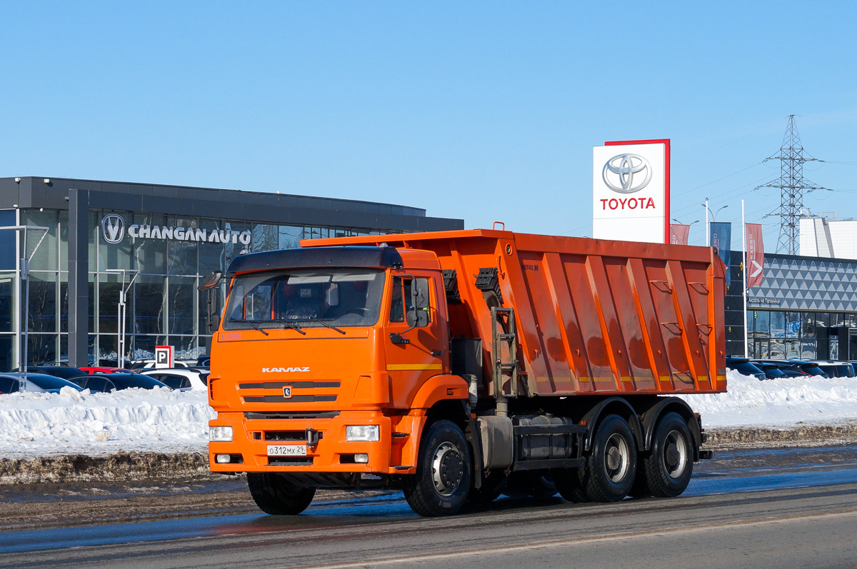 Архангельская область, № О 312 МХ 29 — КамАЗ-6520-53