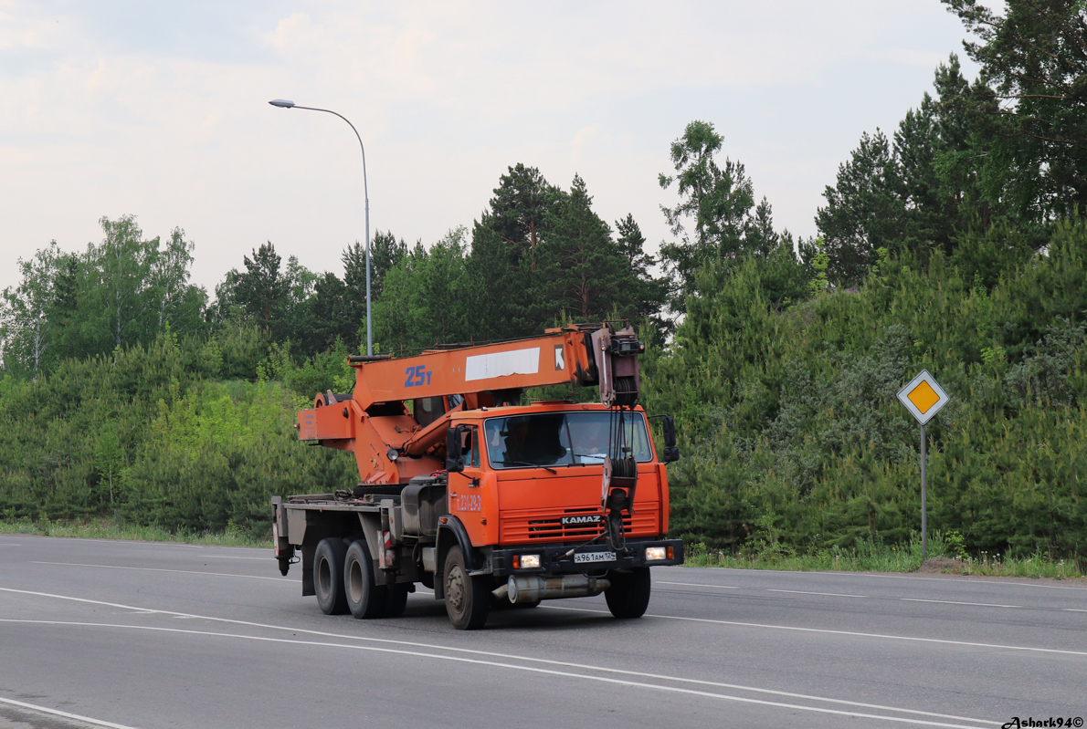 Красноярский край, № А 961 АМ 124 — КамАЗ-55111-15 [55111R]