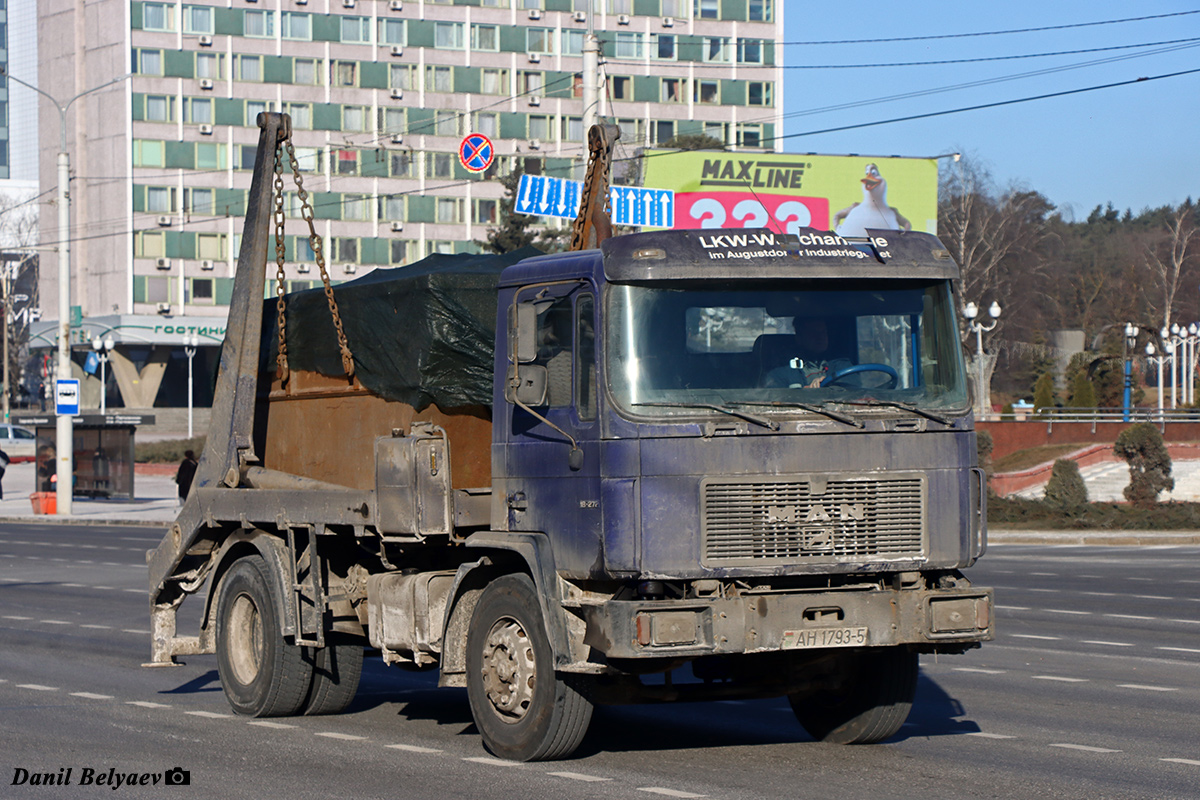 Минск, № АН 1793-5 — MAN M90 (общая модель)